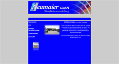 Desktop Screenshot of neumaiergmbh.de